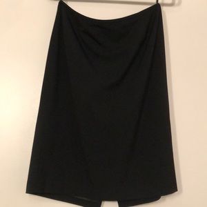 Brand-New Calvin Klein Black Pencil Skirt